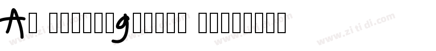 AG CaspergOFPln Norm字体转换